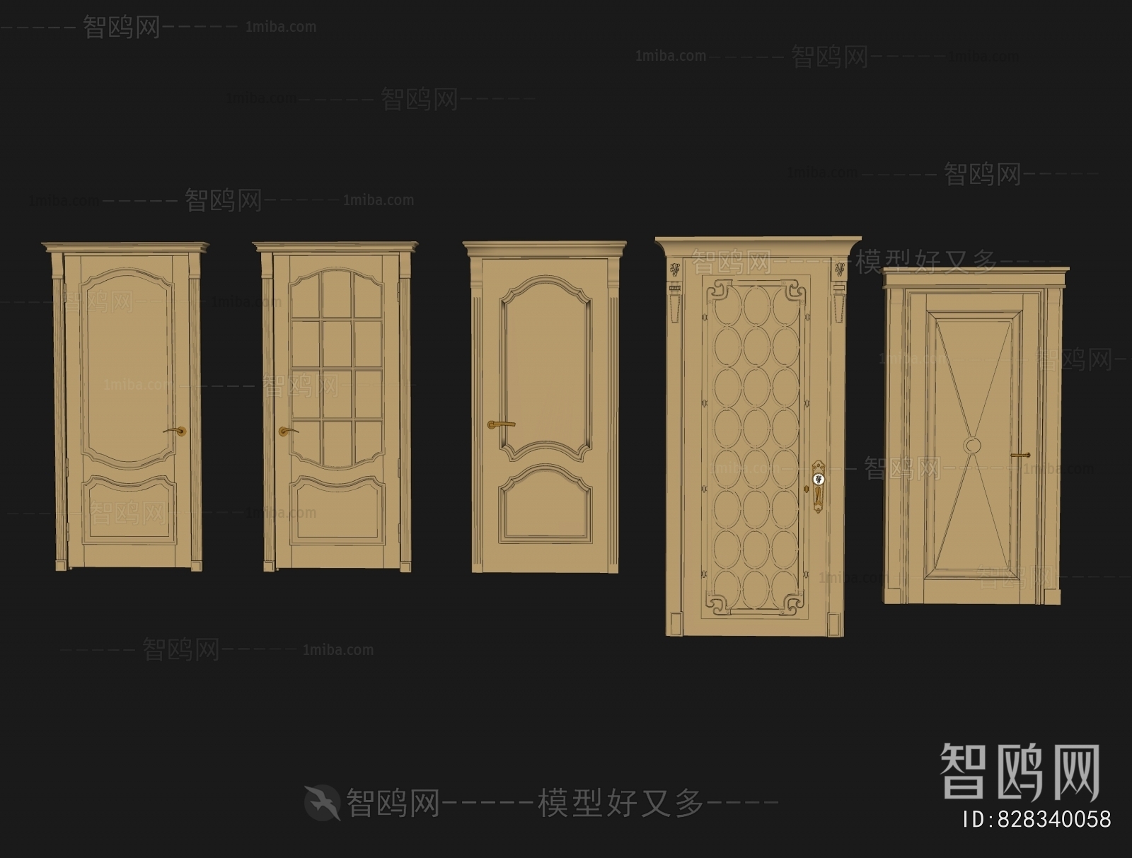 European Style Single Door