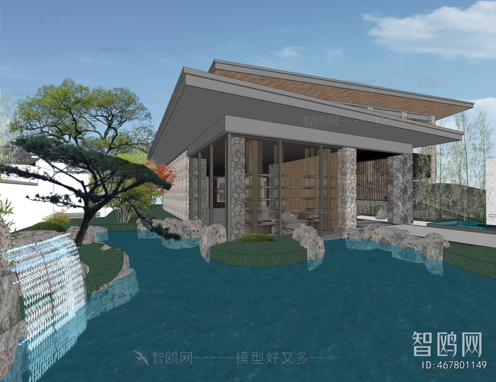 Japanese Style Courtyard/landscape