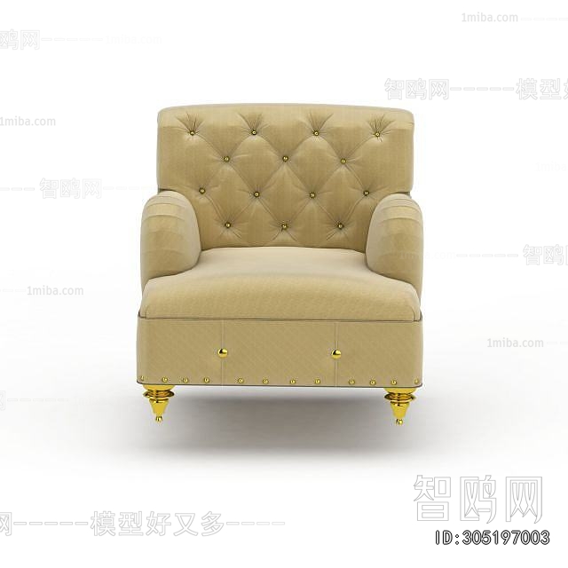 European Style Single Sofa