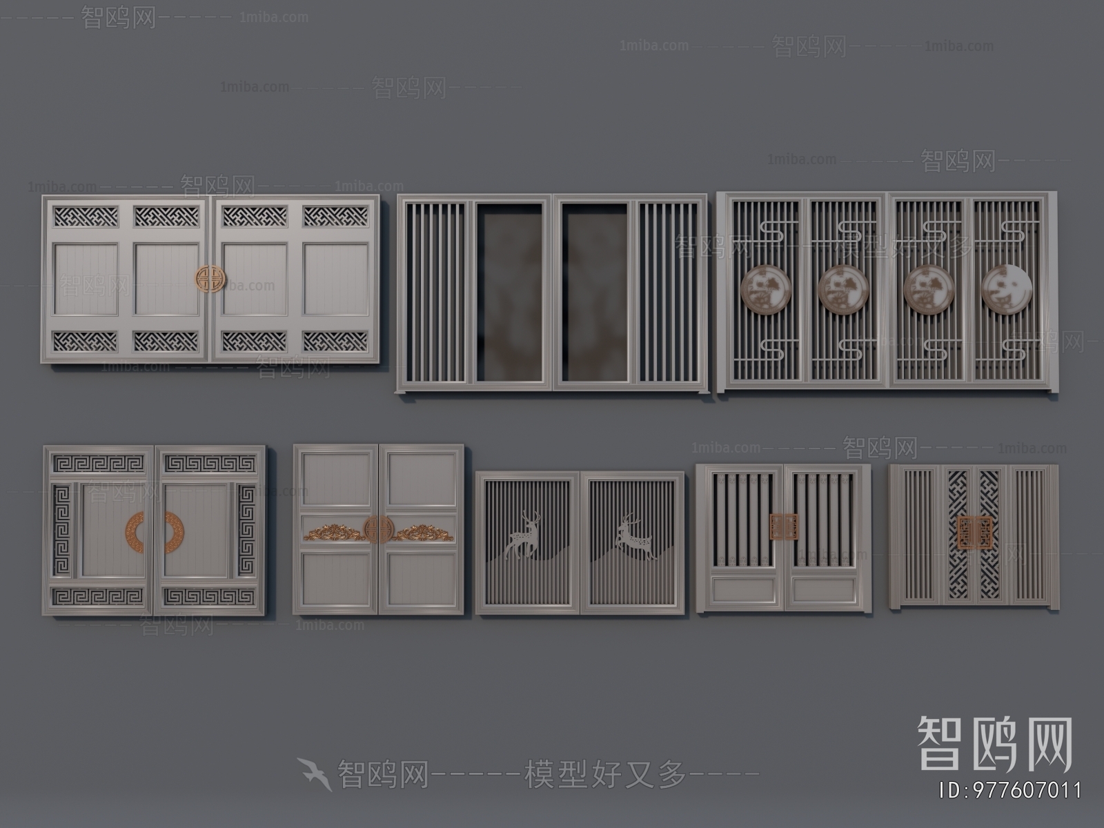 New Chinese Style Gate