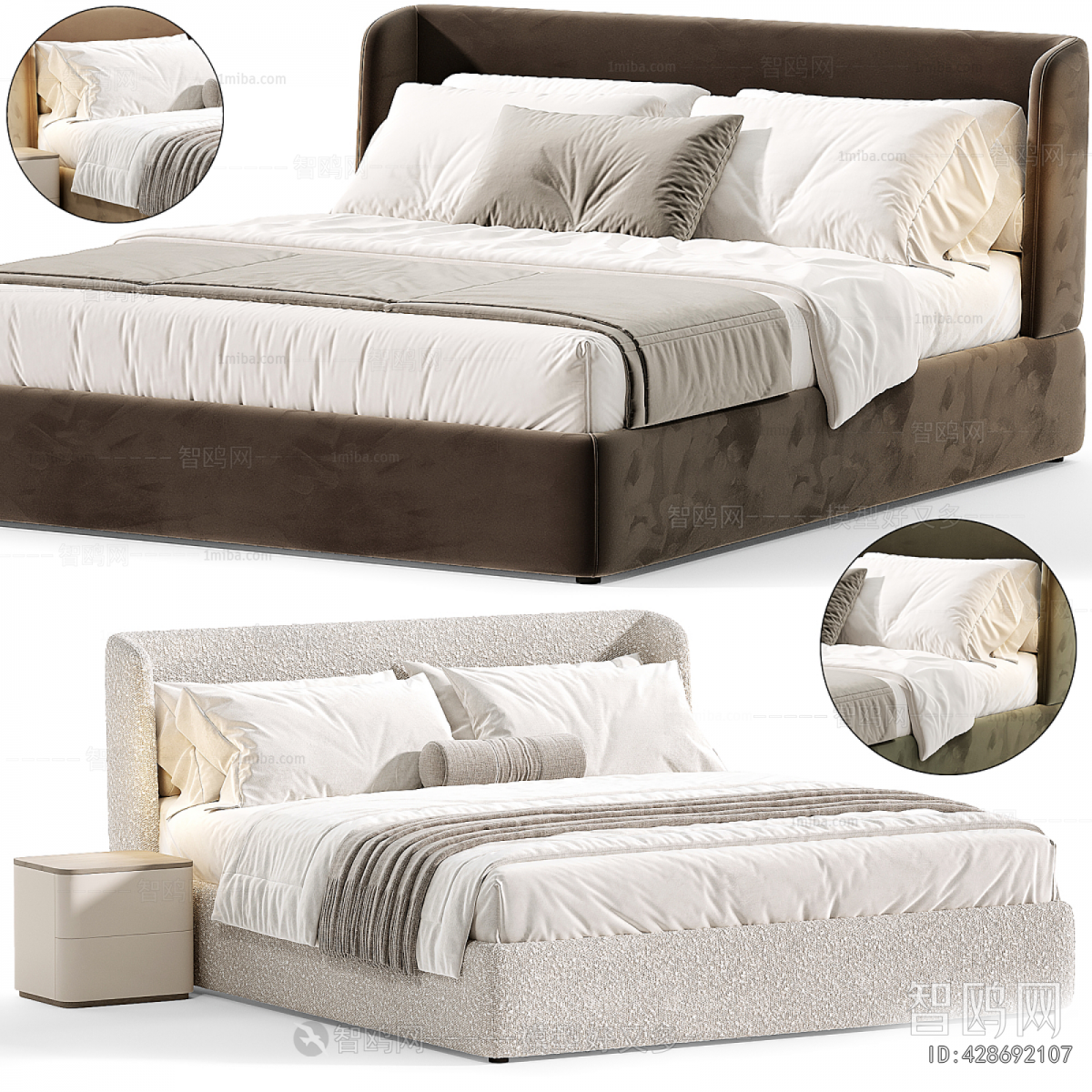 Modern Double Bed