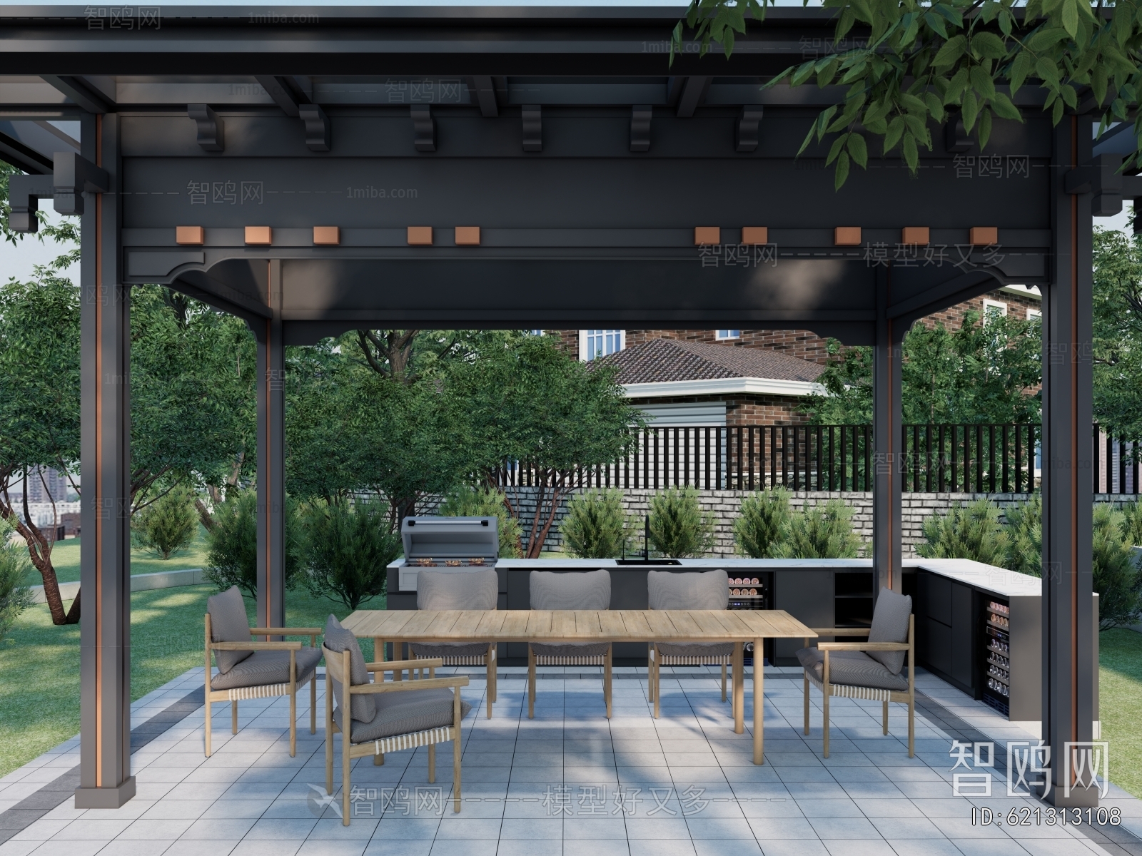 New Chinese Style Pavilion