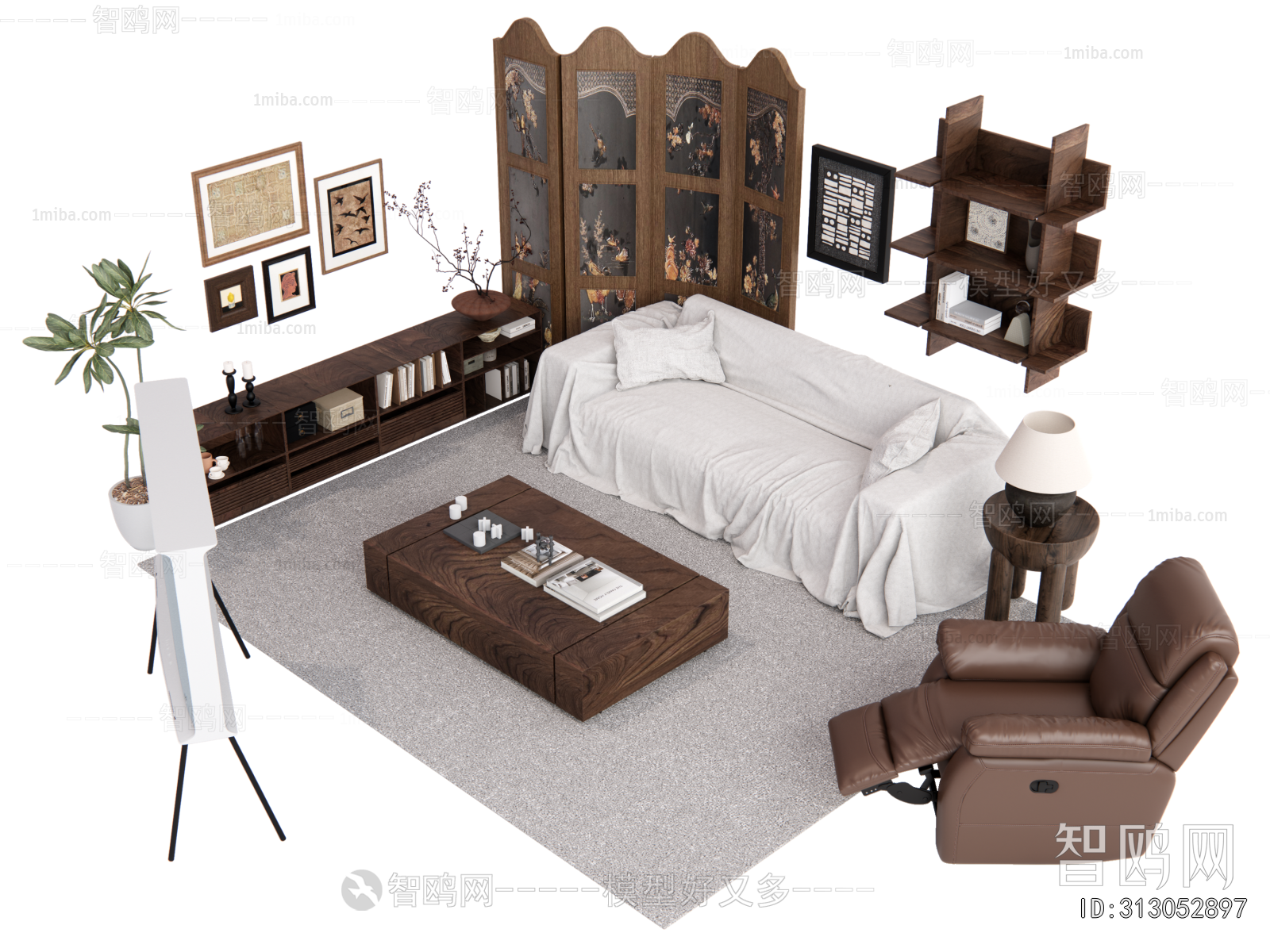 French Style Sofa Combination