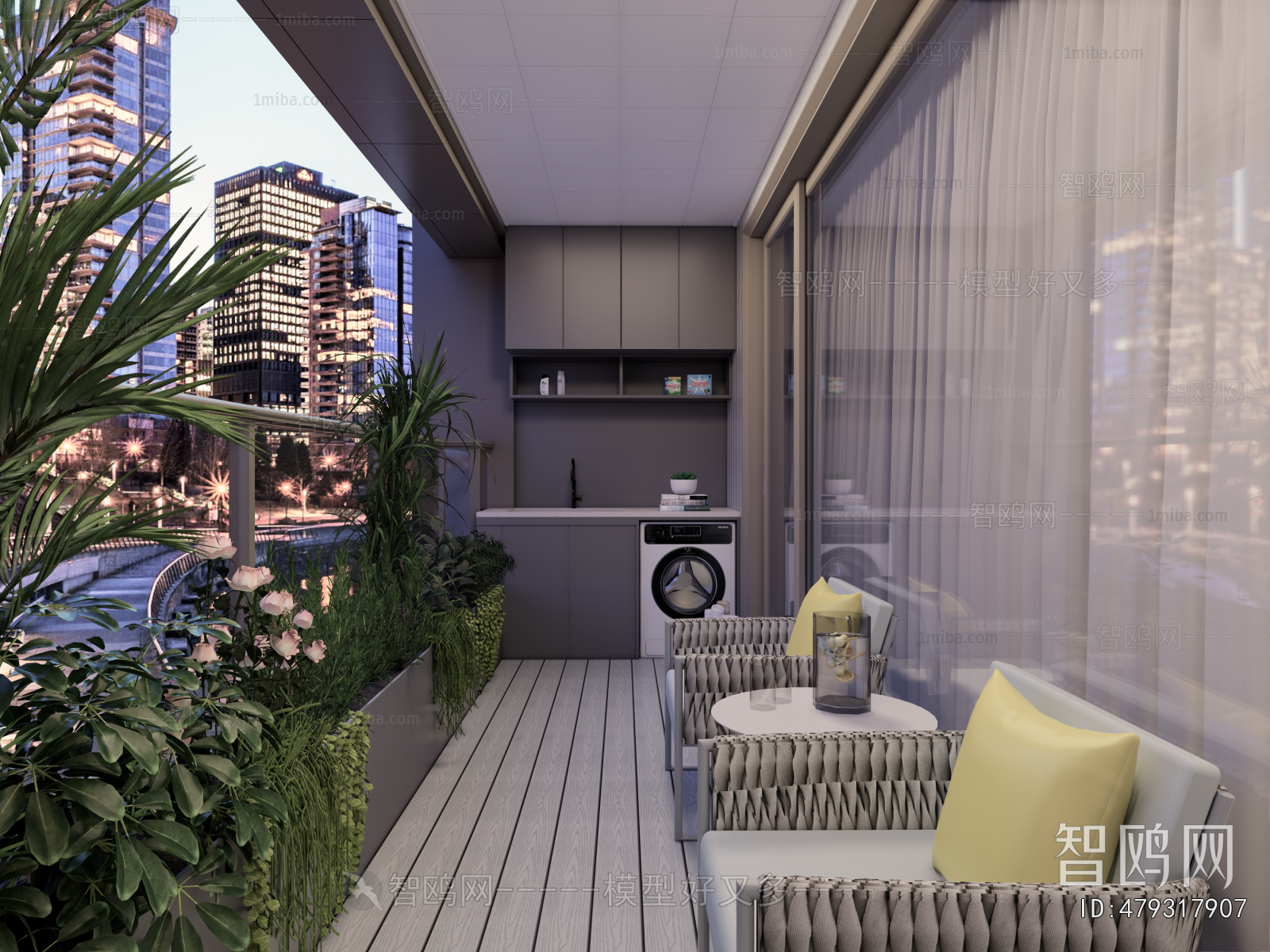 Modern Leisure Balcony