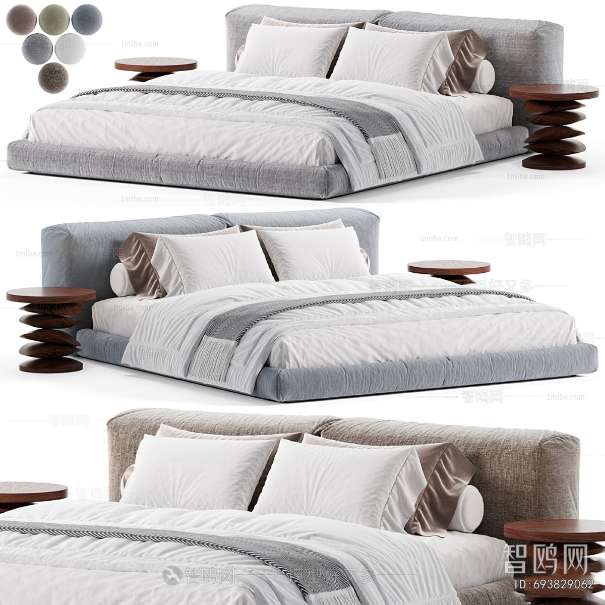 Modern Double Bed