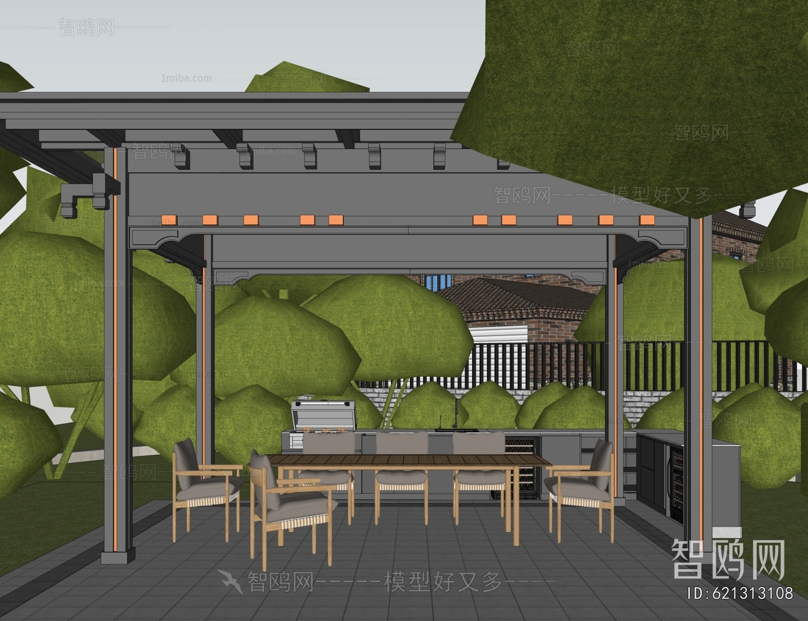 New Chinese Style Pavilion