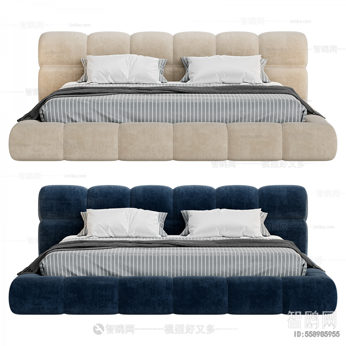 Modern Double Bed
