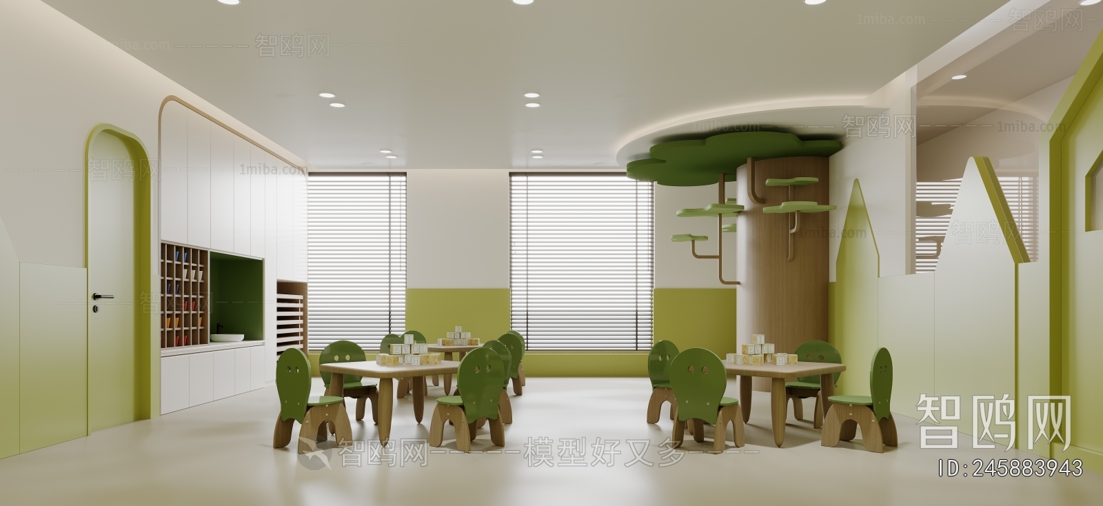 Modern Children's Playroom