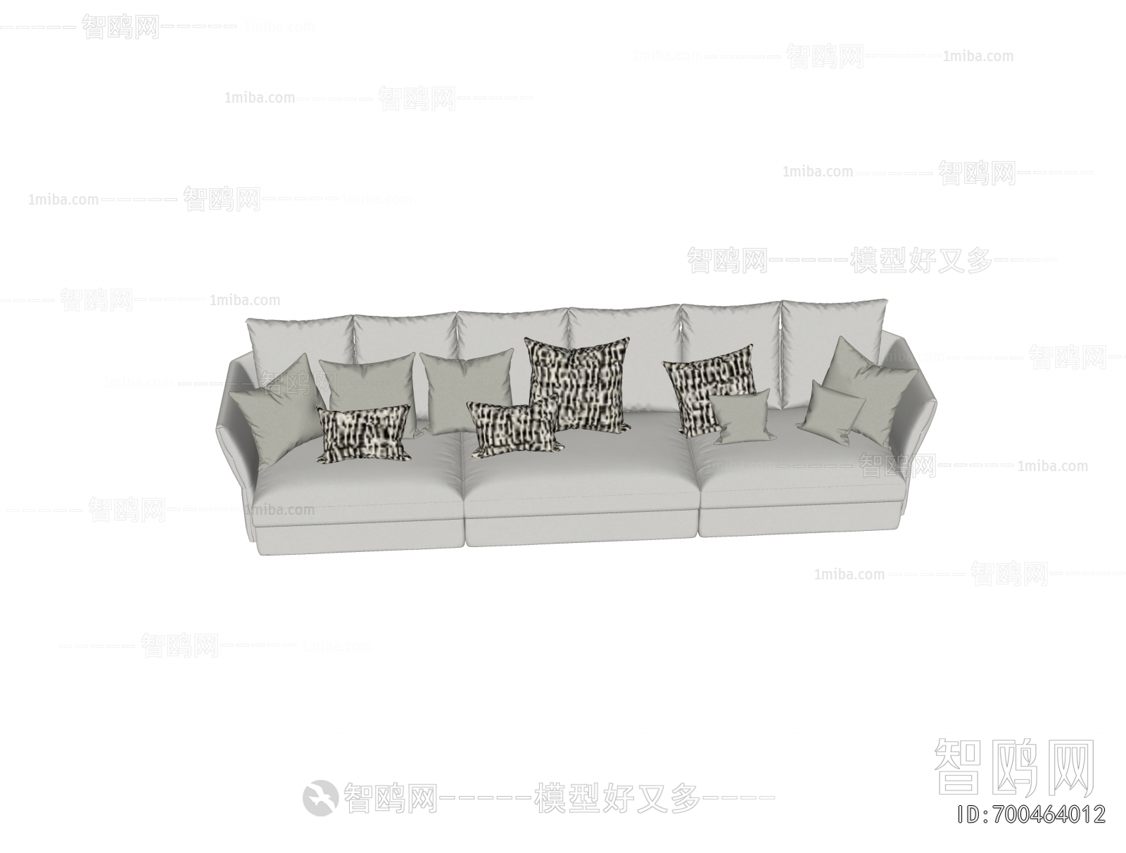 Modern Three-seat Sofa