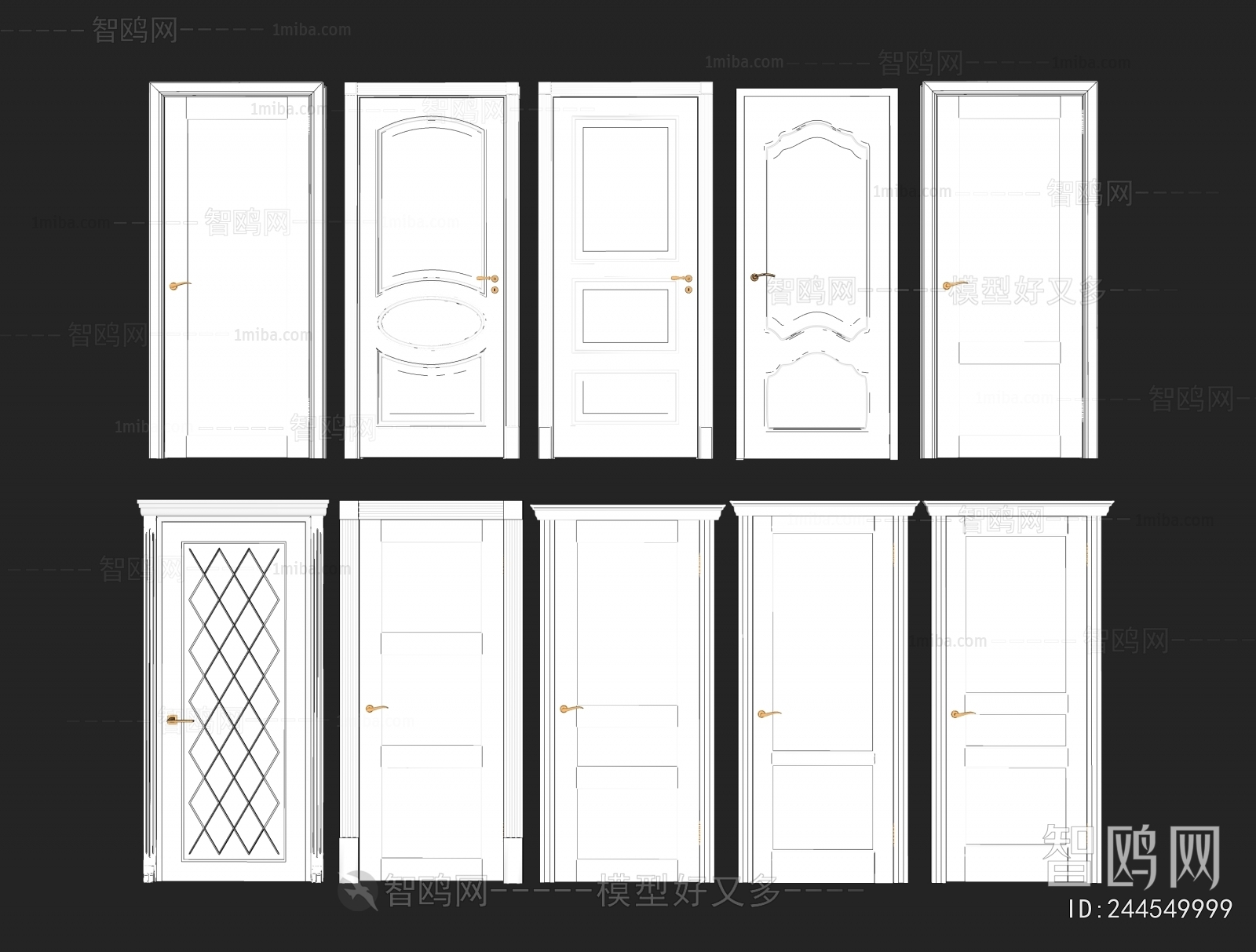 European Style Single Door