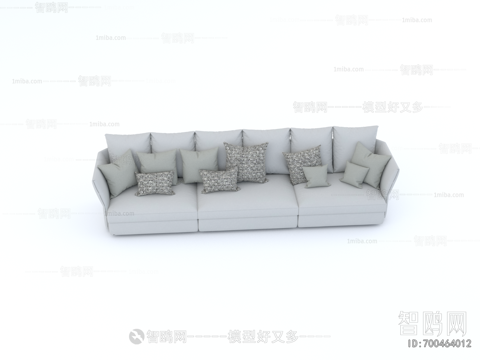 Modern Three-seat Sofa
