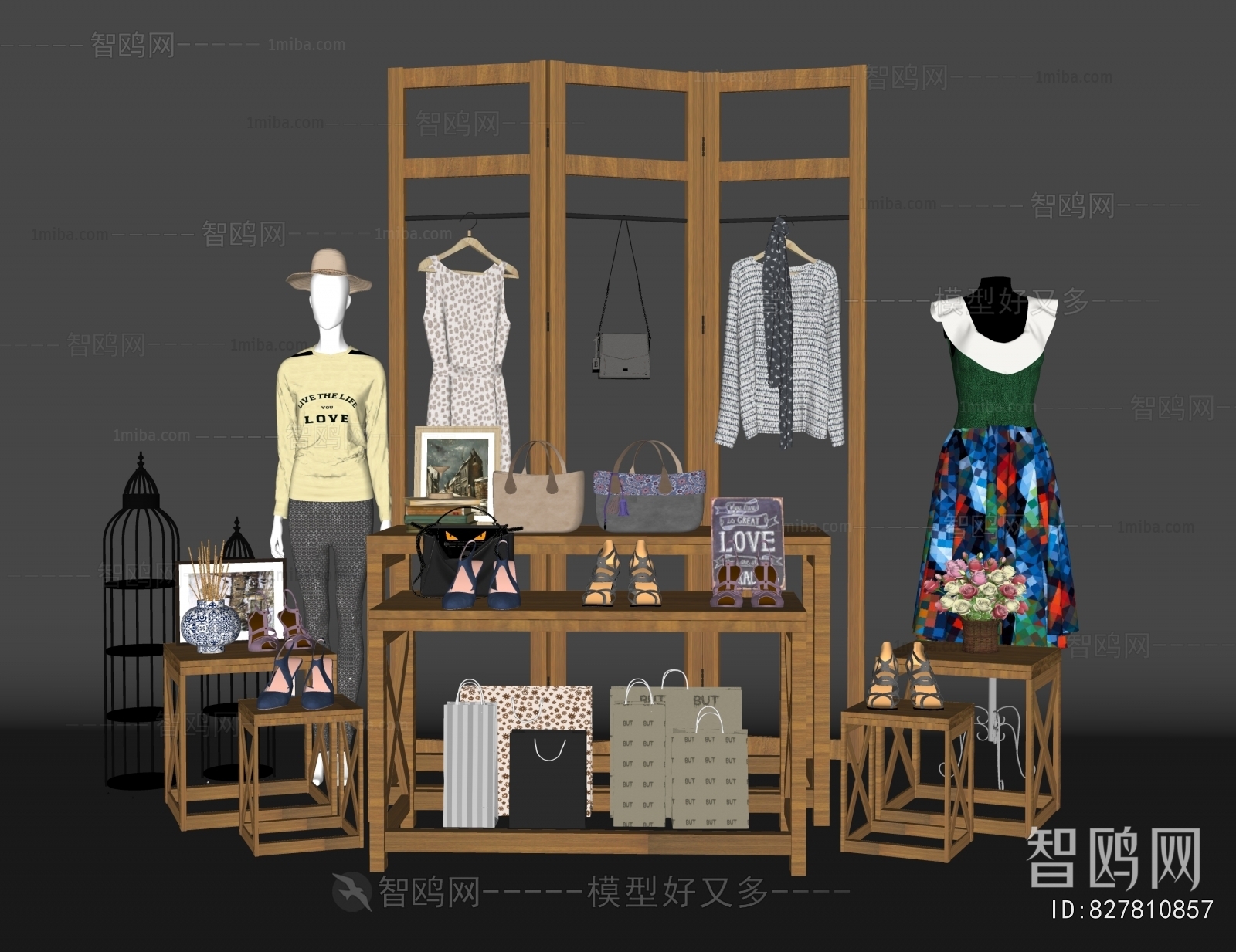 Modern Fashion Model