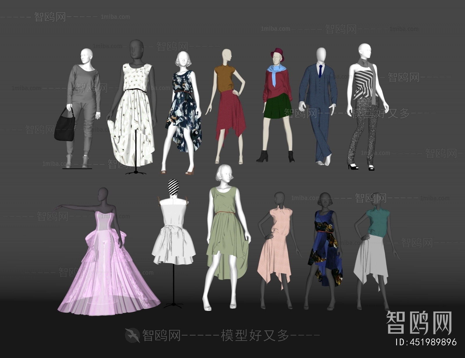 Modern Fashion Model