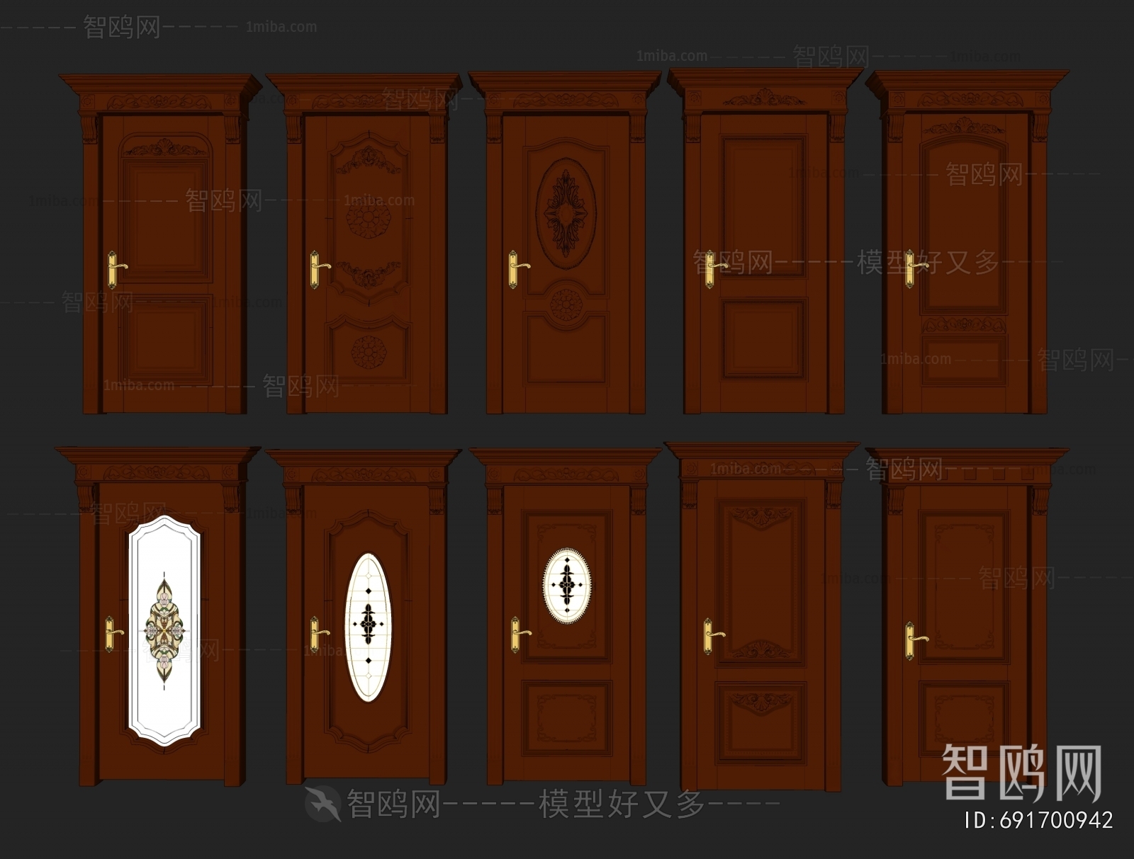 European Style Single Door