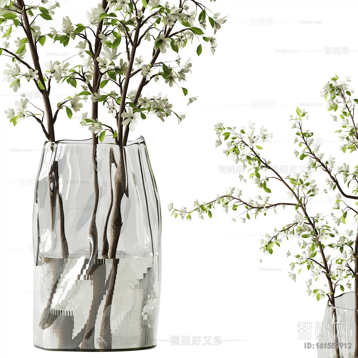 Modern Aquatic Green Plant