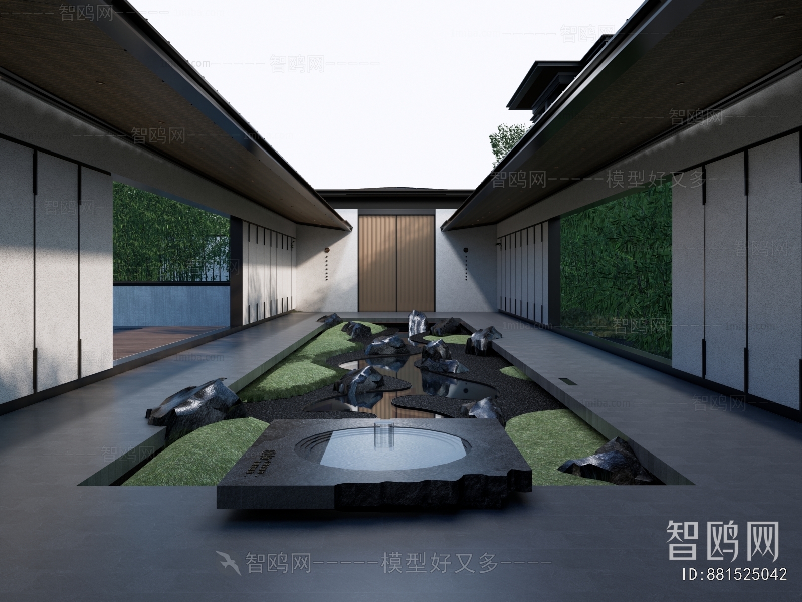 Chinese Style Architectural Bird's-eye View Planning