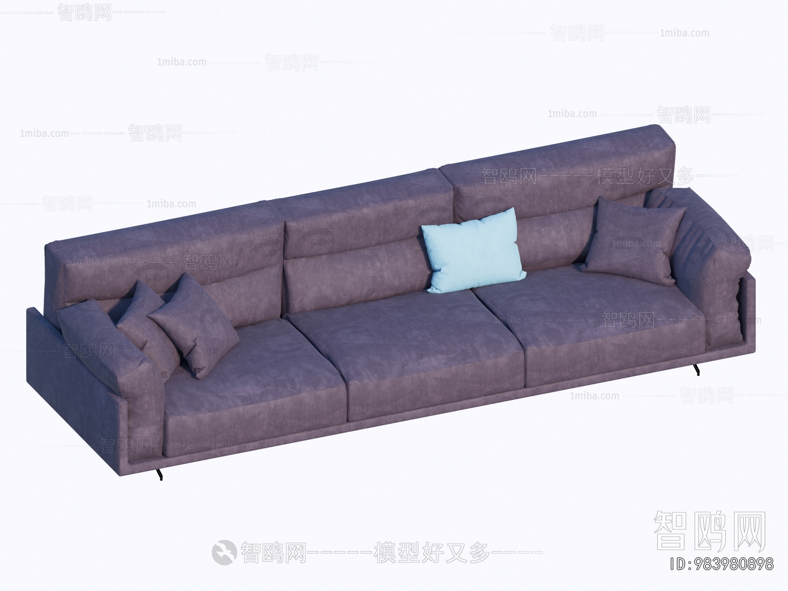 Modern Three-seat Sofa