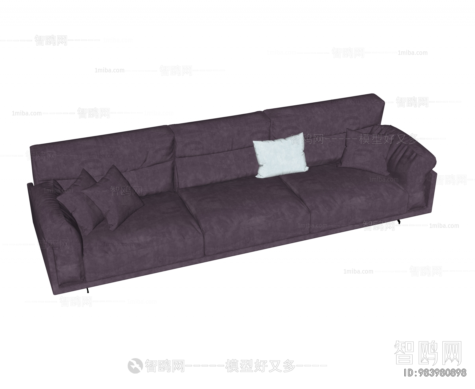 Modern Three-seat Sofa