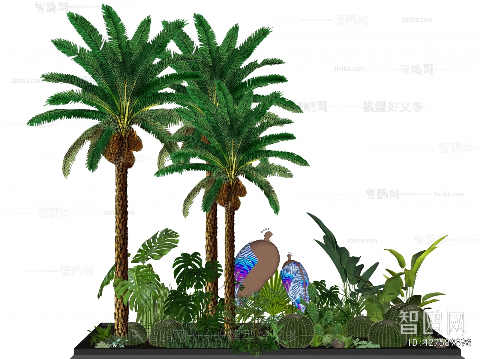 Modern Flower Bed, Flower Bowl, Flower Box