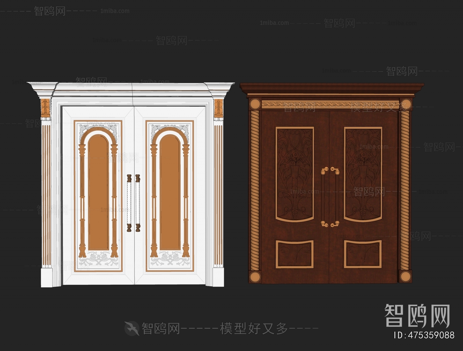 European Style Double Door