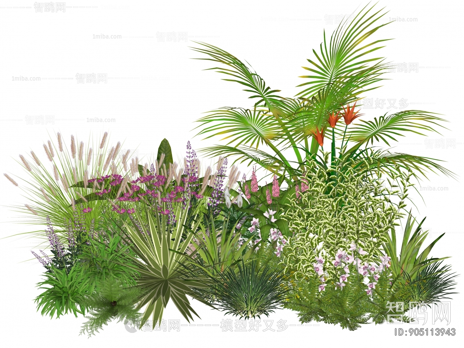 Modern Plant Pile