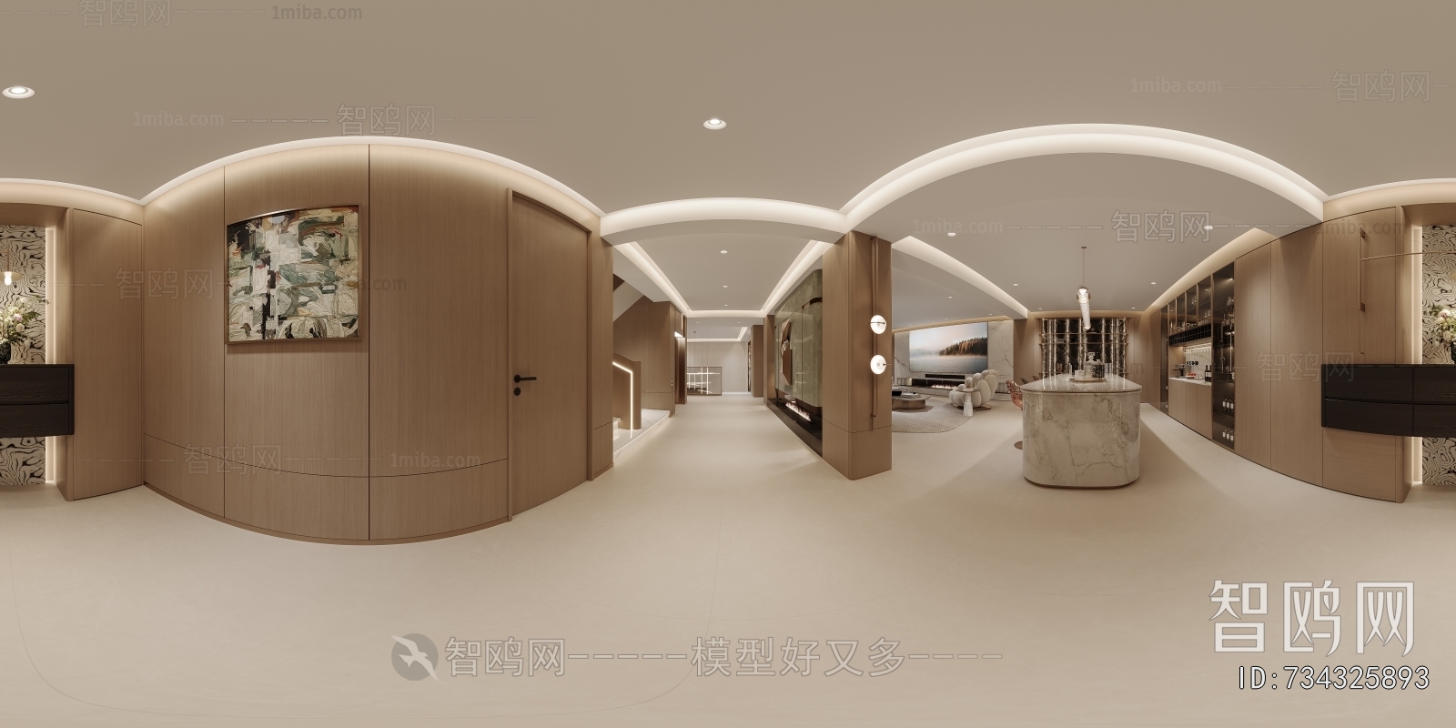 Modern Hallway