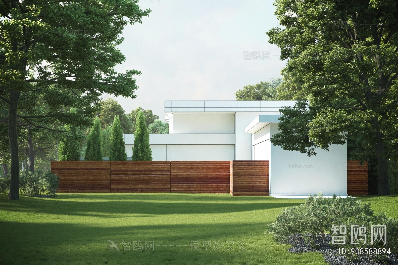 Modern Courtyard/landscape