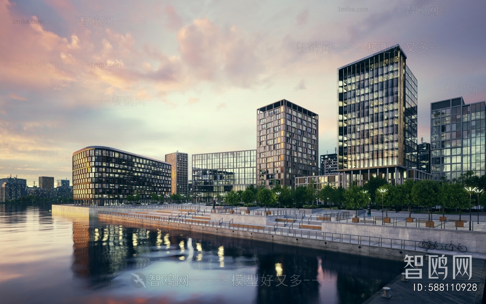 Modern Appearance Of Commercial Building