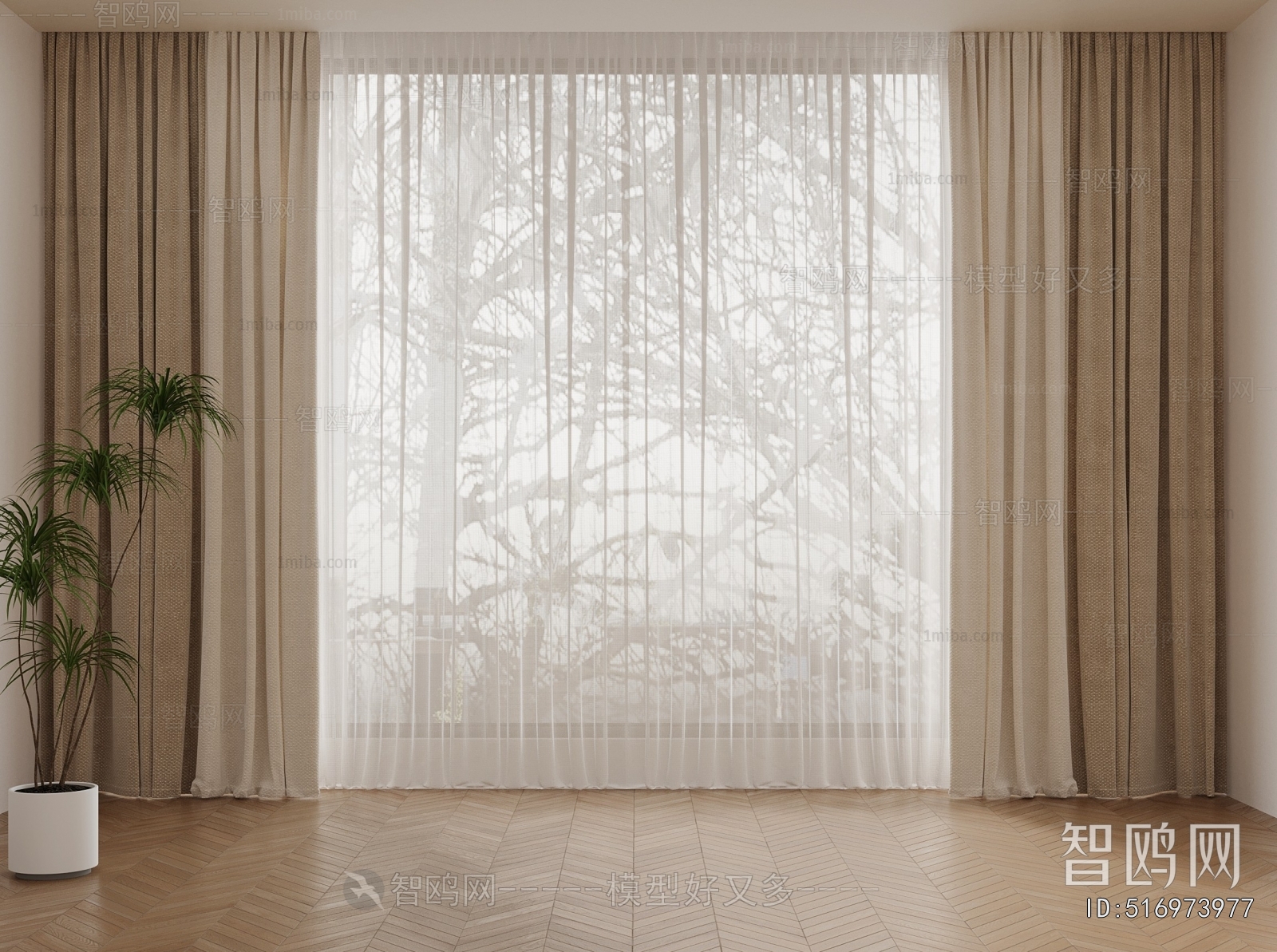 Modern The Curtain