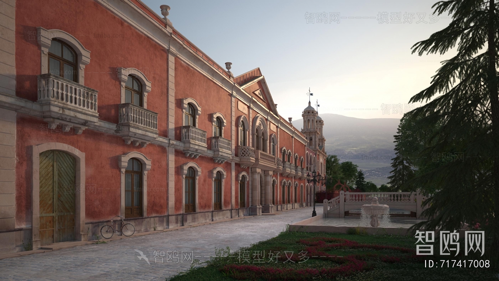 European Style Villa Appearance