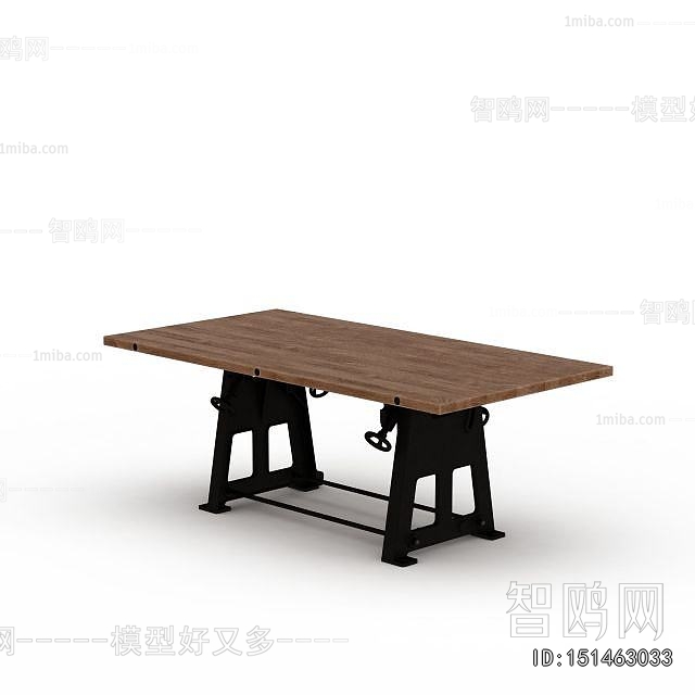 Simple European Style Dining Table