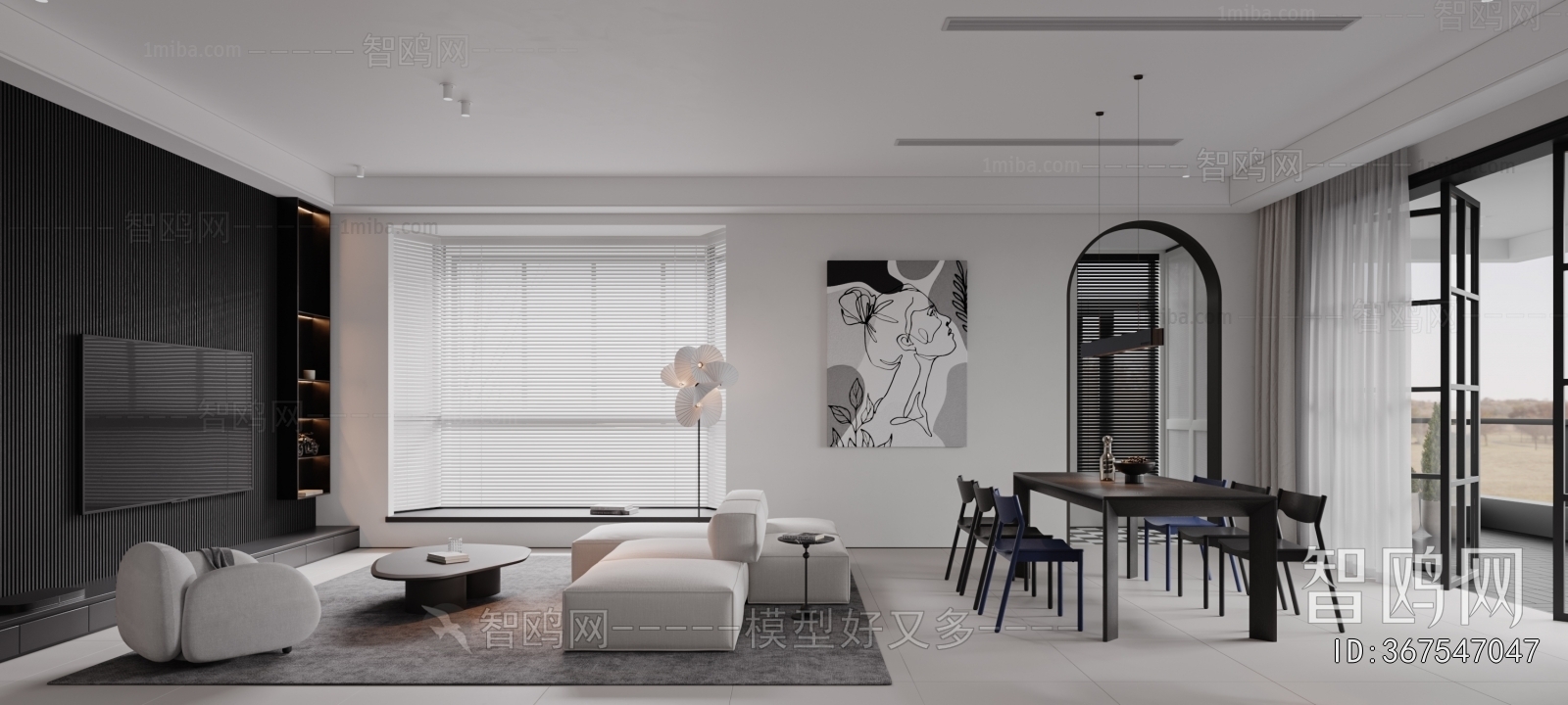 Modern A Living Room