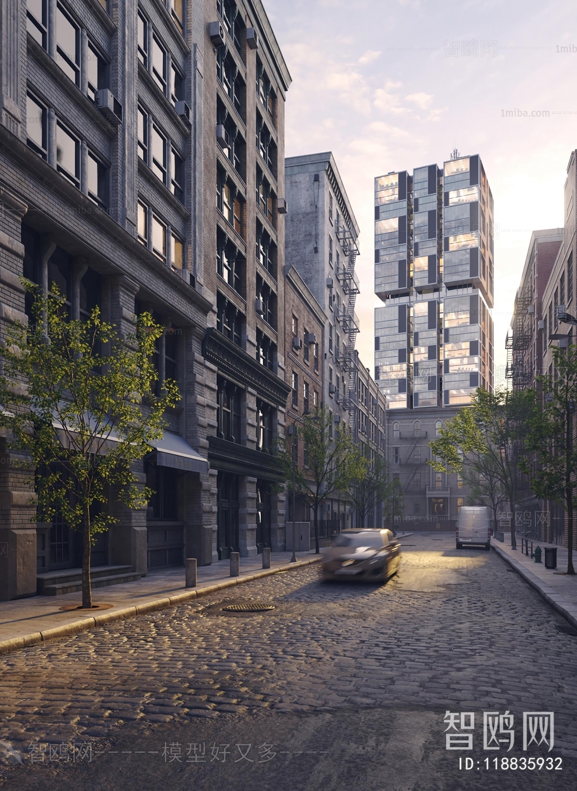 Modern Commercial Street