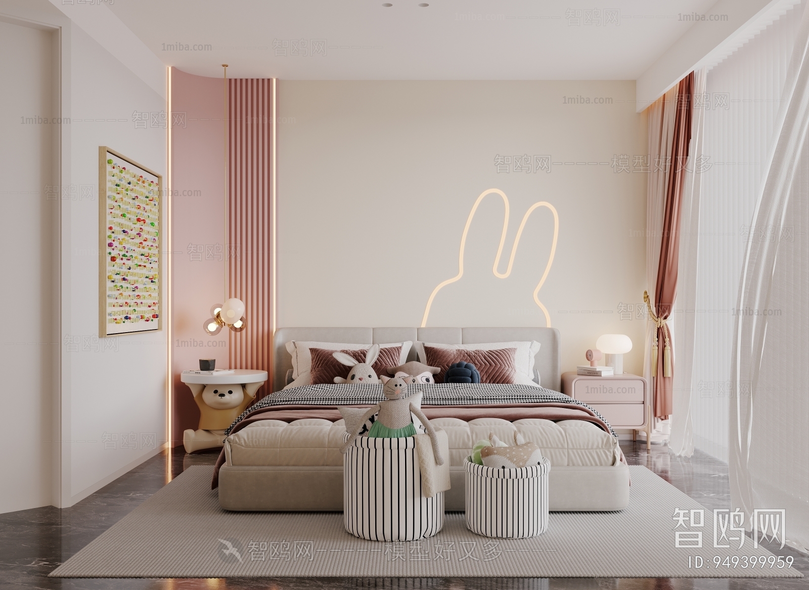 Modern Girl's Room Daughter's Room