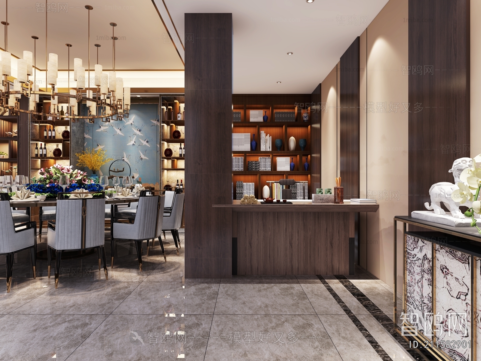 New Chinese Style Restaurant Box