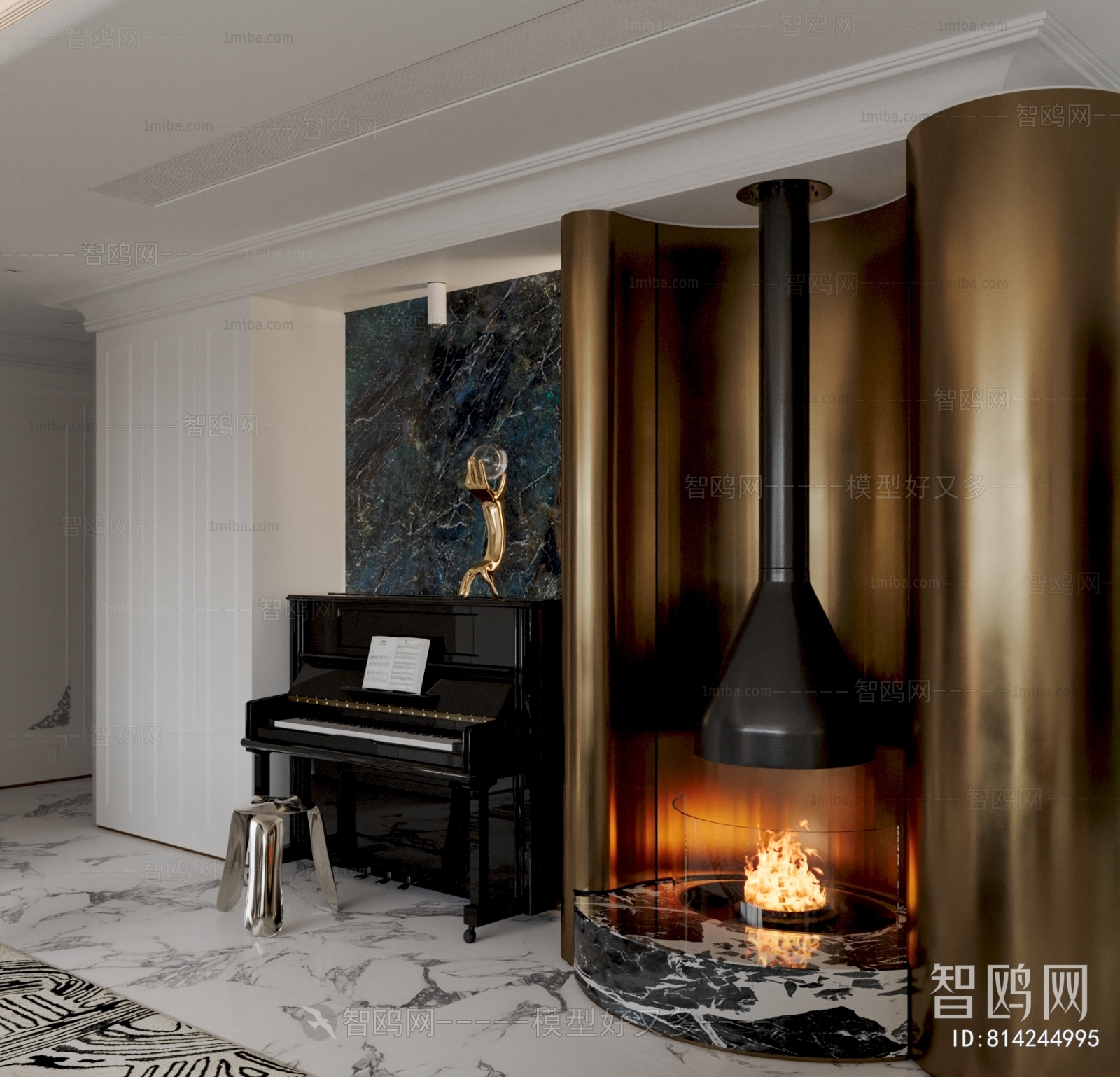 Modern Fireplace