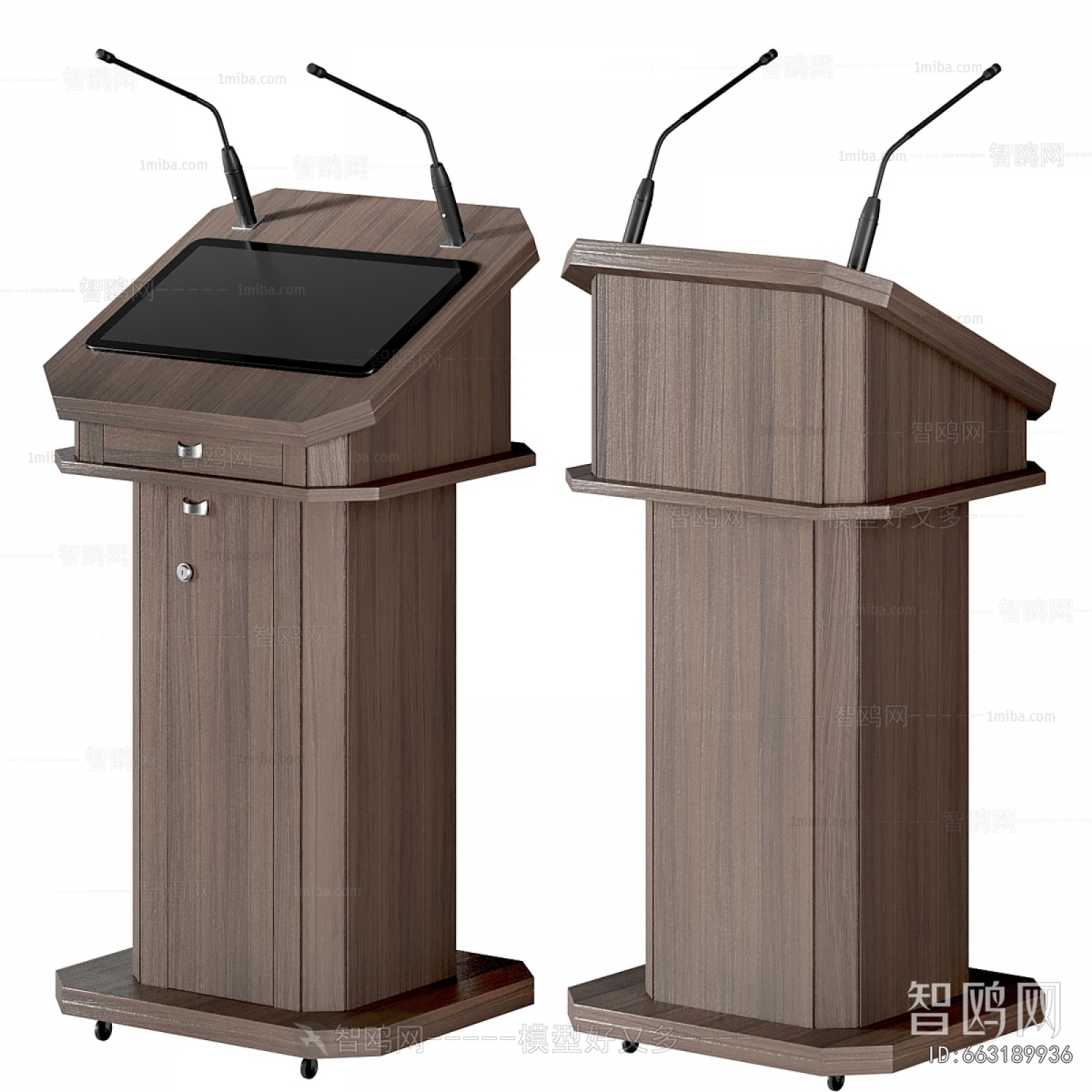 Modern Rostrum/Lecture Table
