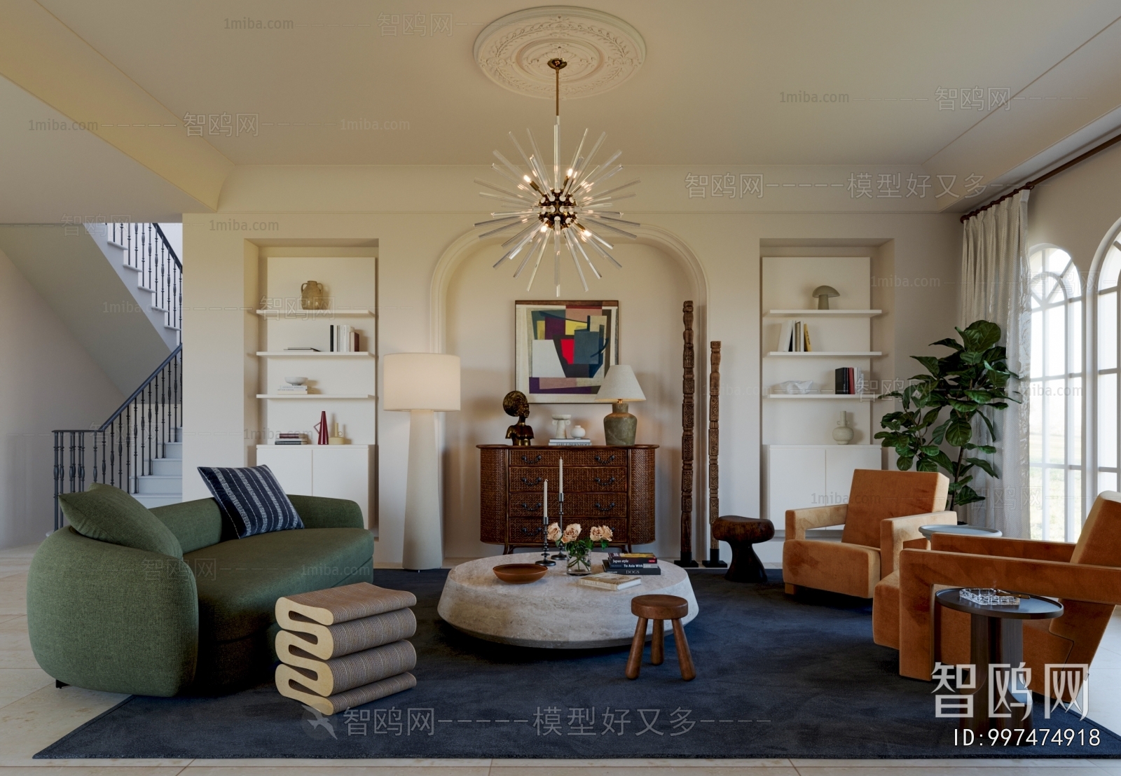 French Style A Living Room