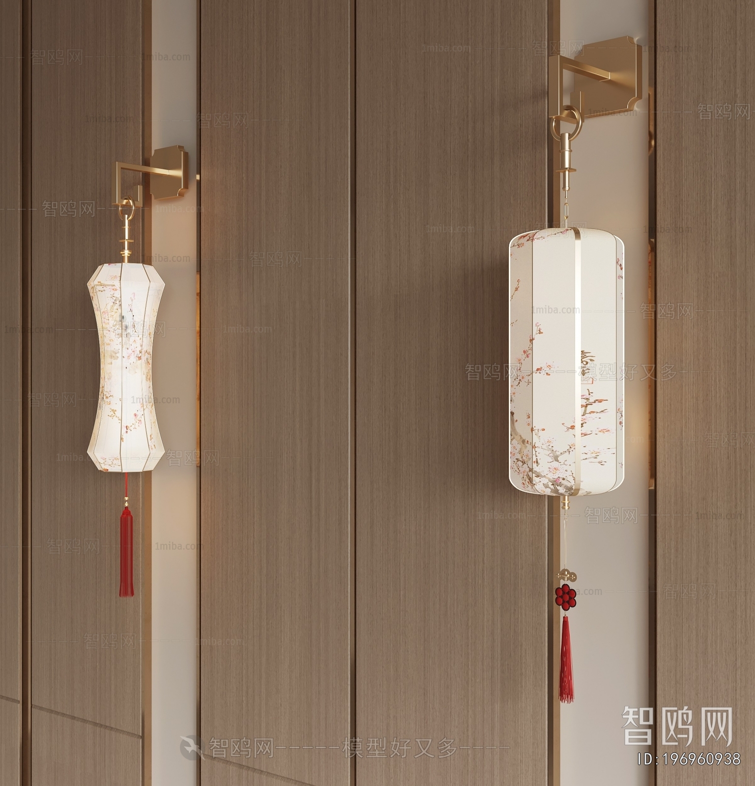 New Chinese Style Wall Lamp