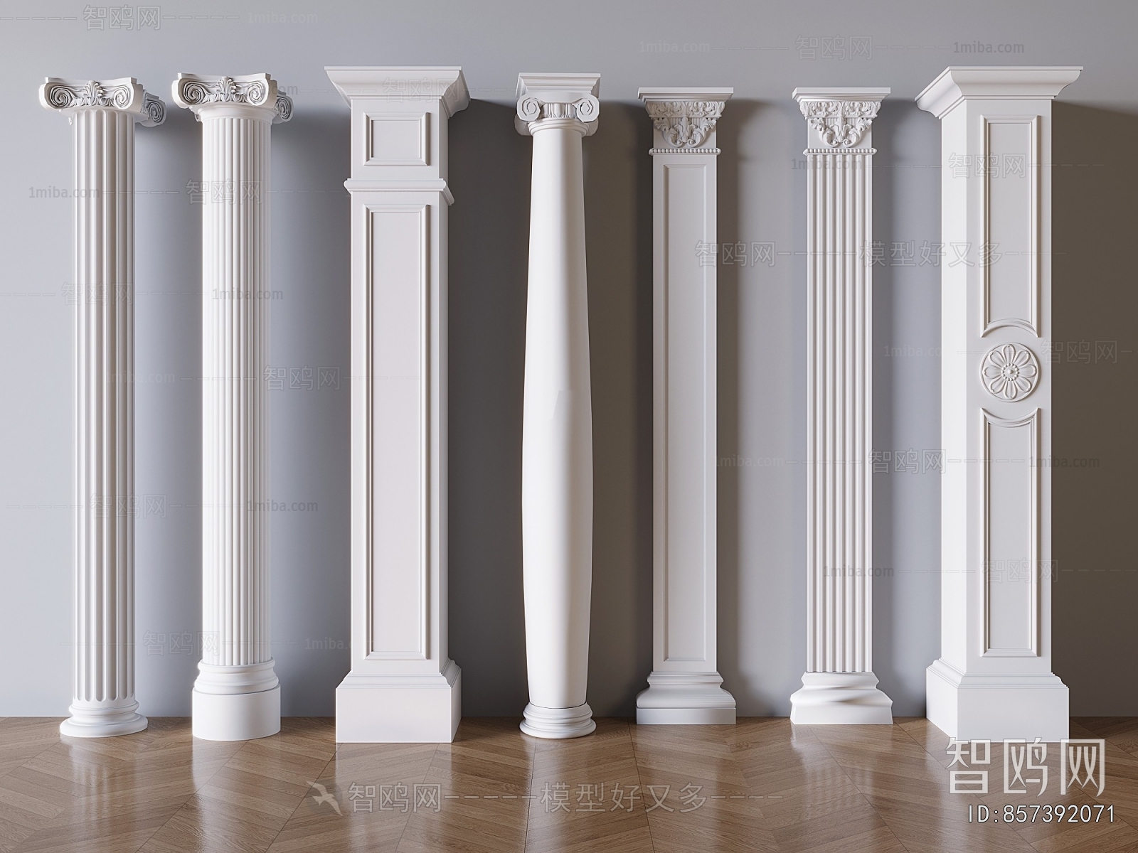 European Style Roman Pillar