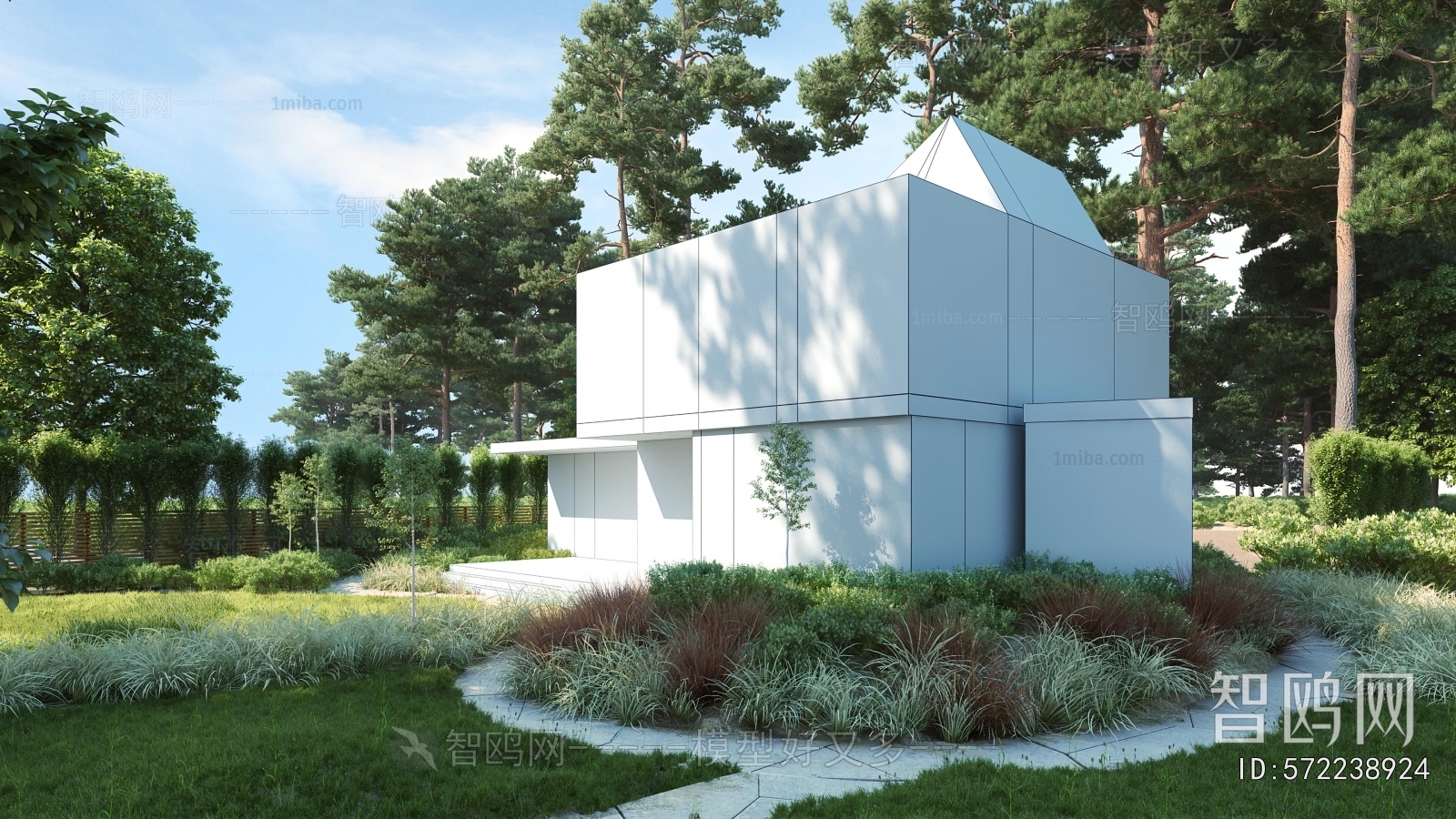 Modern Courtyard/landscape