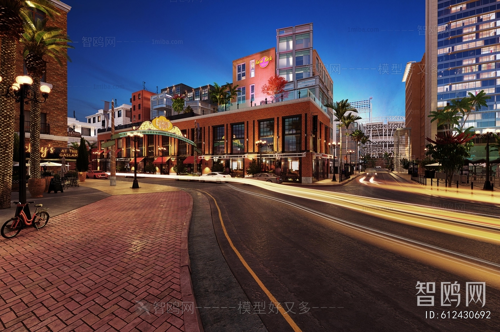 Modern Commercial Street