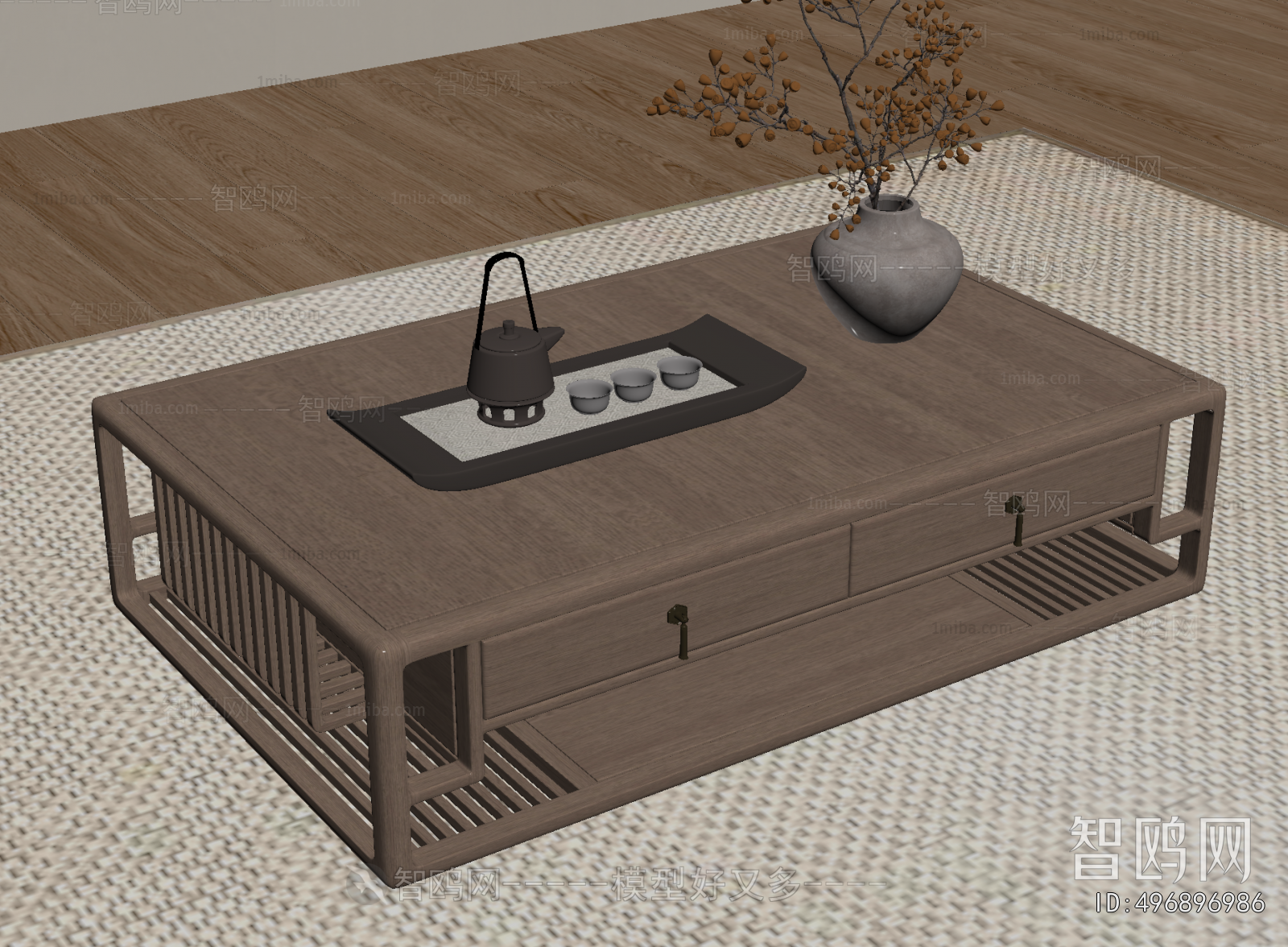 New Chinese Style Coffee Table