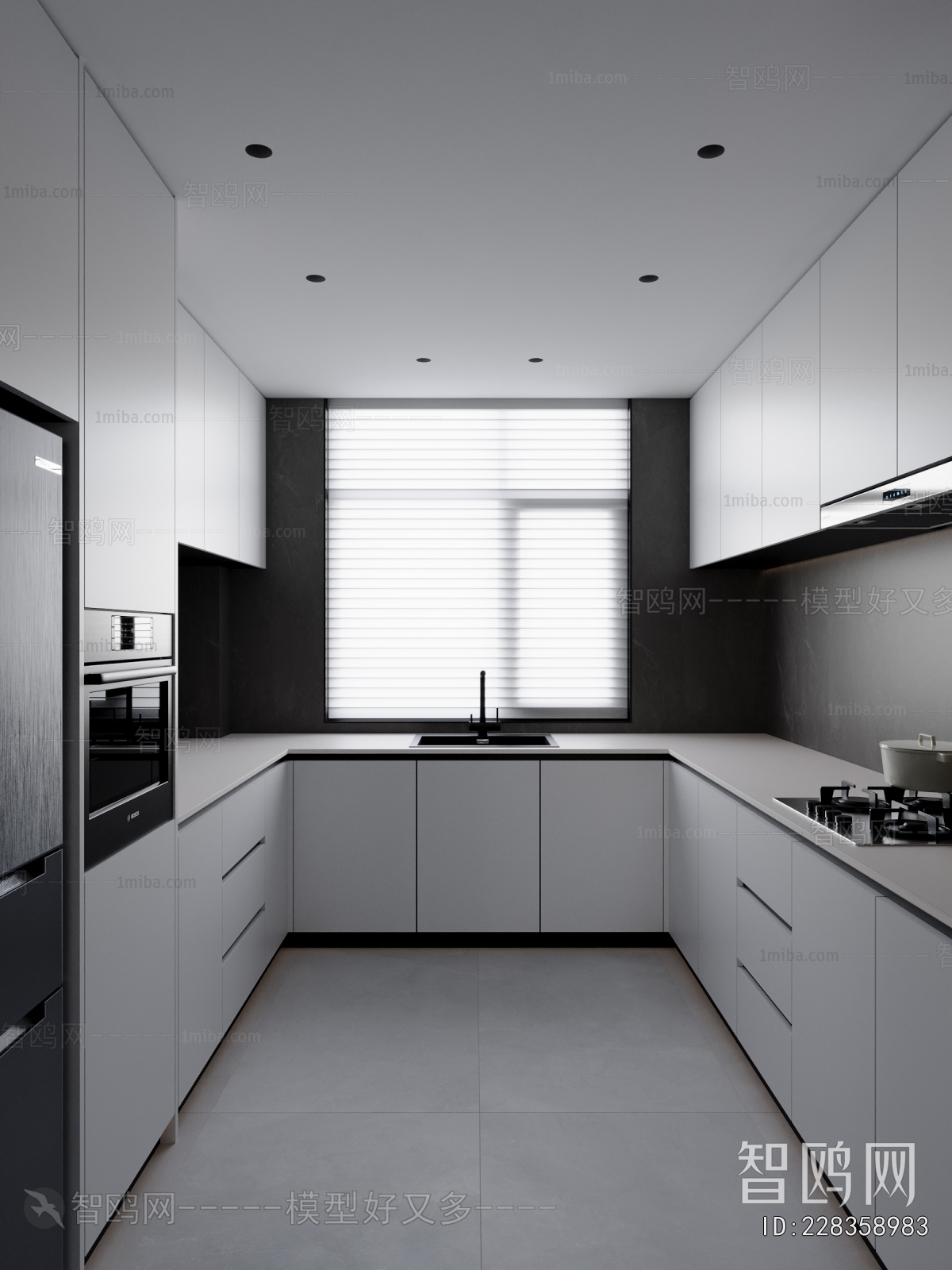 Modern The Kitchen