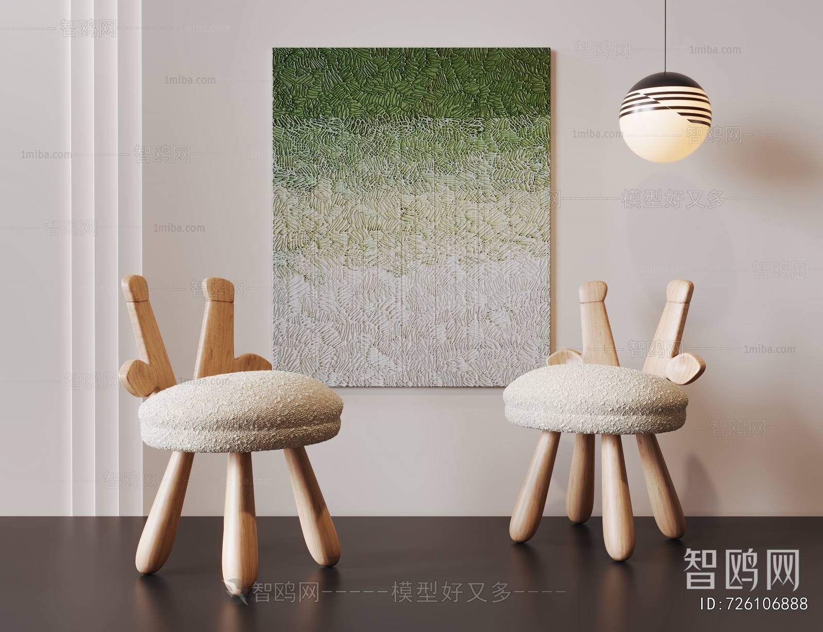 Nordic Style Children Chair