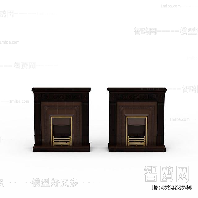 European Style Fireplace