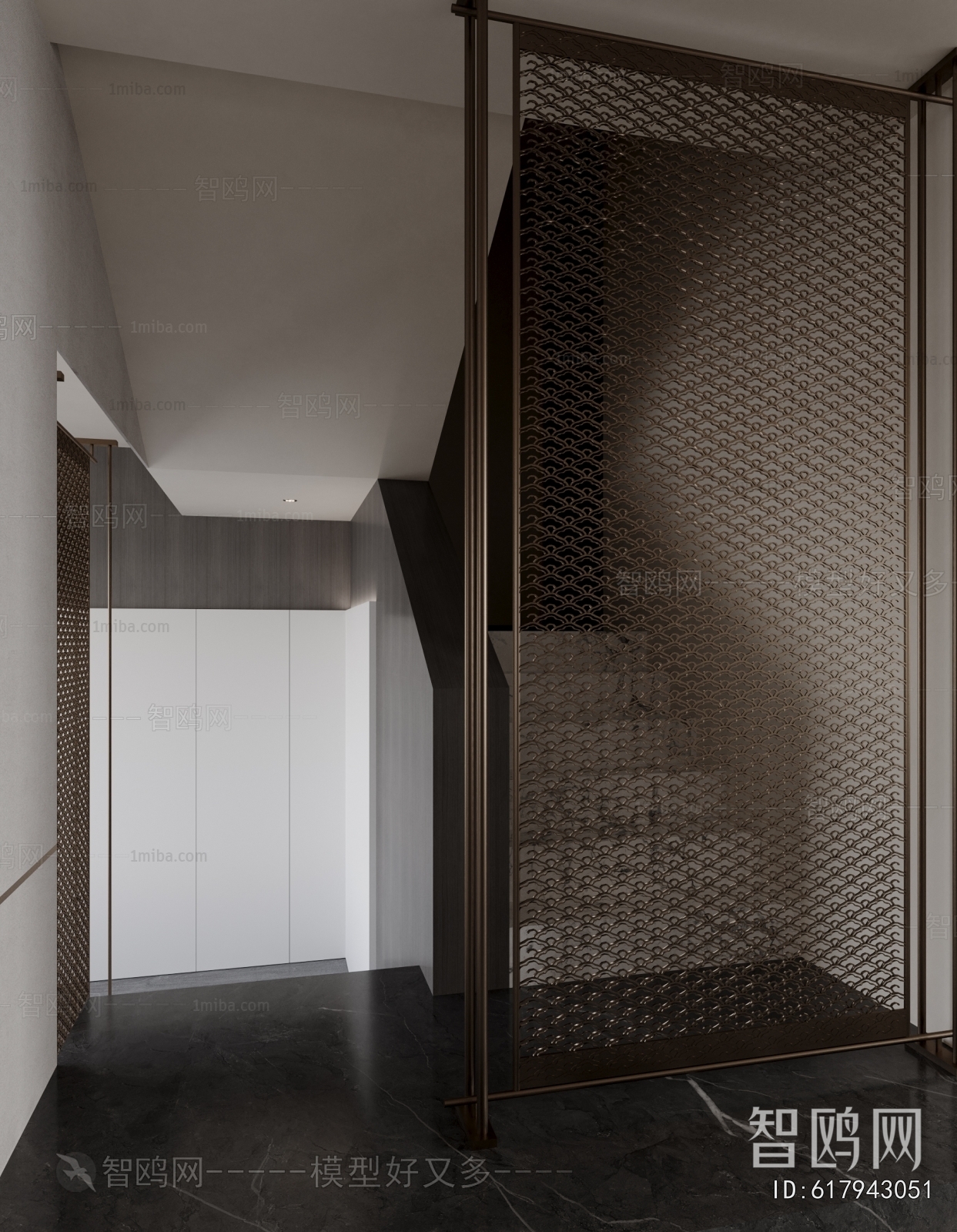 New Chinese Style Stairwell