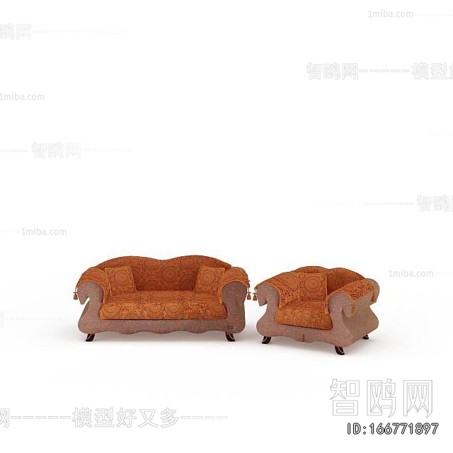European Style A Sofa For Two