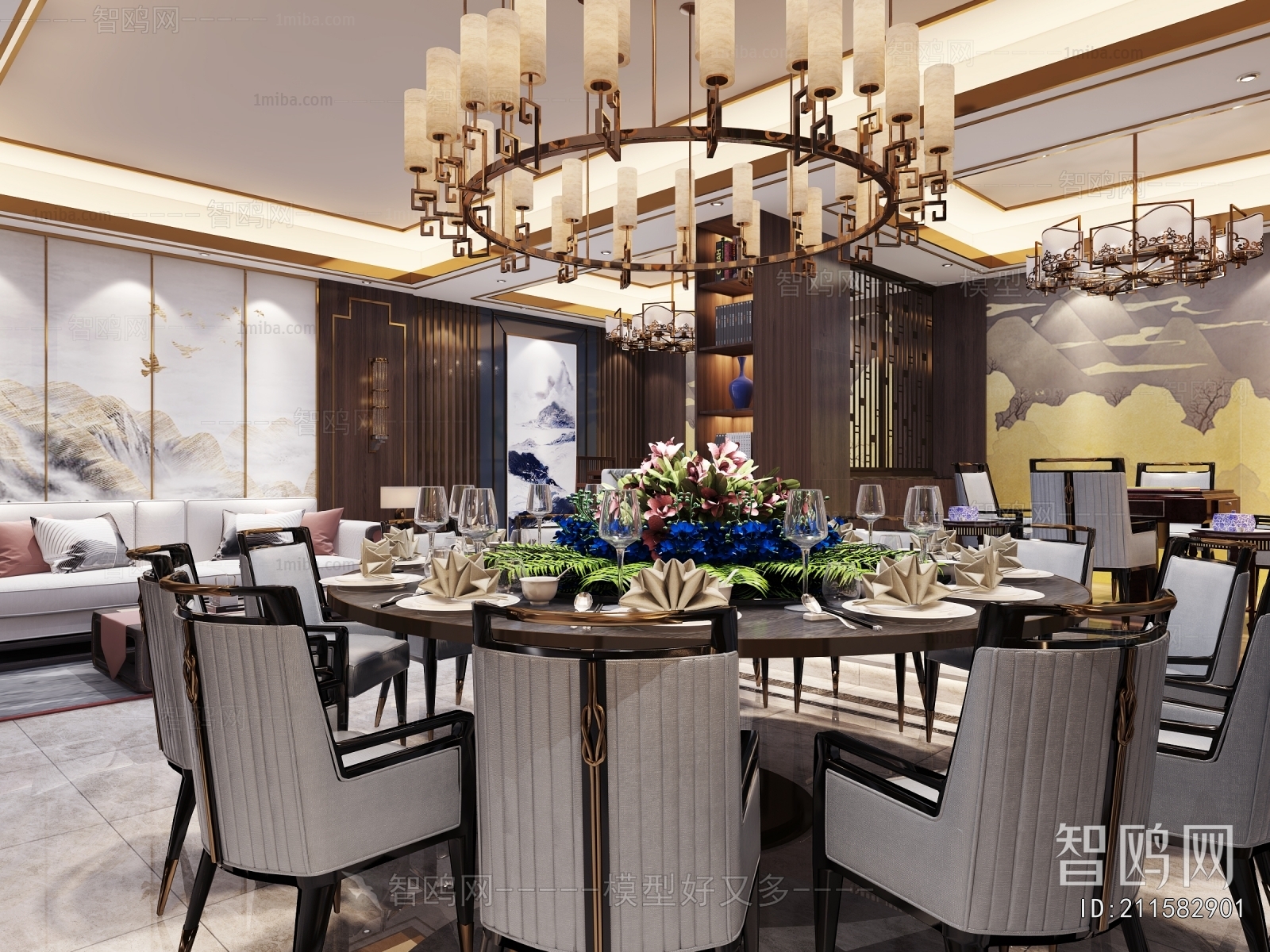 New Chinese Style Restaurant Box