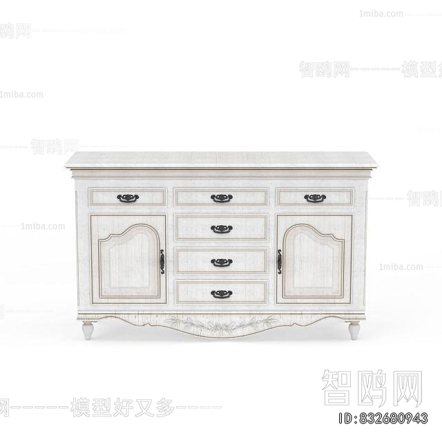 European Style Side Cabinet